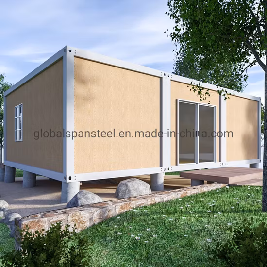 Low Cost Easy Build 2 Bedroom Living Flat Pack Prefabricated Container House