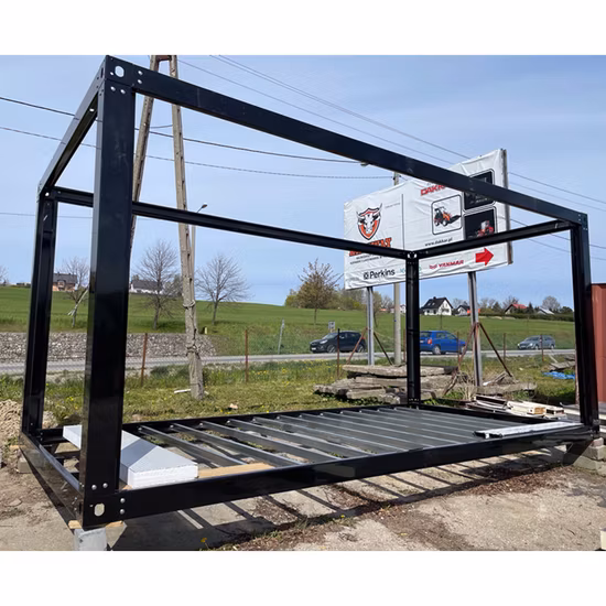 Steel Frame Detachable Prefabricated 40FT Modular Container House Price