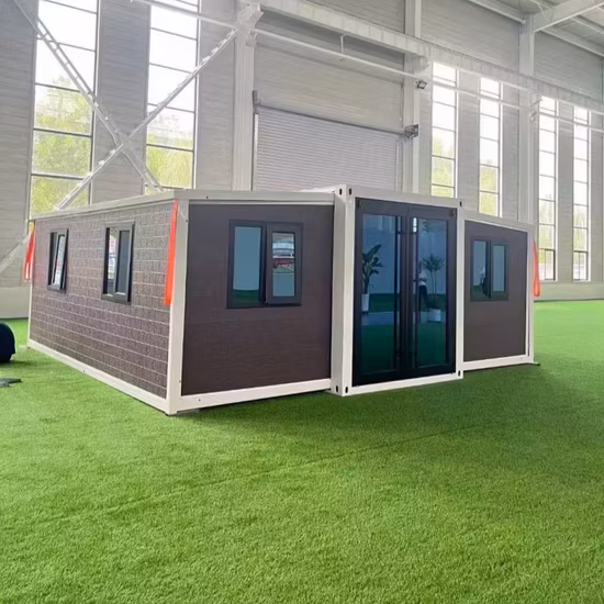20FT 40FT Mobile Luxury Living Building Prefab Folding Container House