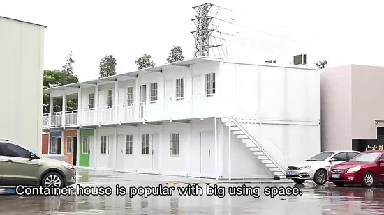 Easy Assemble Sandwich Panel Luxury Modern Detachable Modular Container Tiny 2 Story Homes Prefab Houses