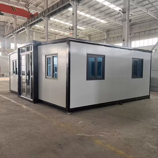 Detachable Container Homes 20FT Prefab Shipping Tiny House with Tiny Container Prefabricated Modular Portable Modular Prefab Small Expandable Containe Bedroom