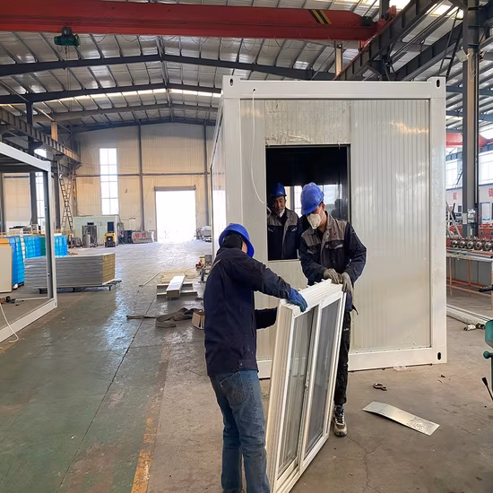 Corrugated Wall Panel Folding Container Home/House for Office or Storage