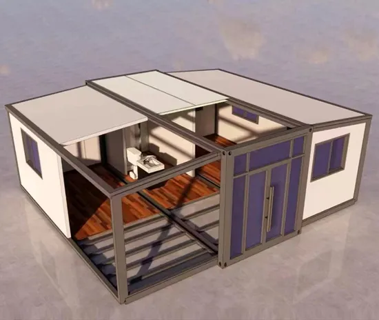 20FT 40FT Mobile Luxury Living Building Prefab Folding Container House