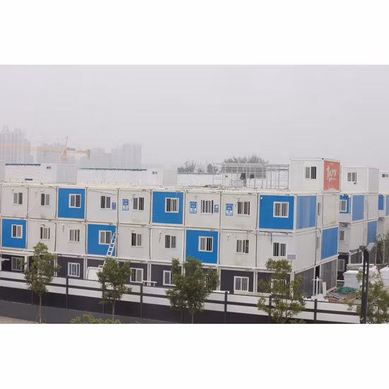 Professional 2 Floor Modern Designed Prefabricated Mobile Modular Homes Prefab Container House with Decoration