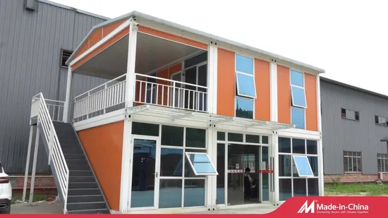 Prefabricated Steel Structure Building Prefab House Home Mobile Steel Frame Sandwich Panel Easy Quick Mstallation Modular Foldable Expandable Container House