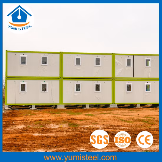 Multiple Prefab Flat Pack Containers Houses for Offices/Refuges/Stores