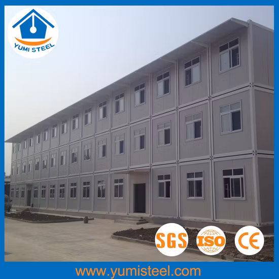 Multiple Prefab Flat Pack Containers Houses for Offices/Refuges/Stores