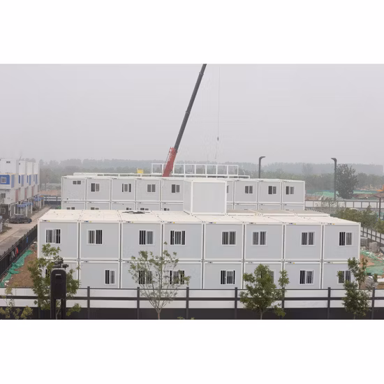 Professional 2 Floor Modern Designed Prefabricated Mobile Modular Homes Prefab Container House with Decoration