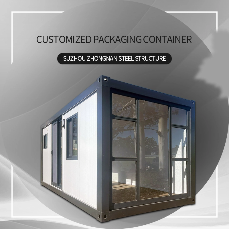 Custom 20FT Flat Pack Container House with Bathroom for Sale