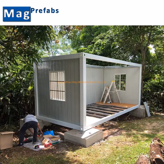Customized Mobile Prefabricated Container Van Home Portable Prefab House Container House