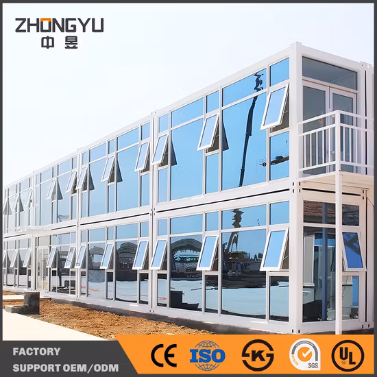 Luxury Prefab Modulare Prefabricated Container House for Holiday.