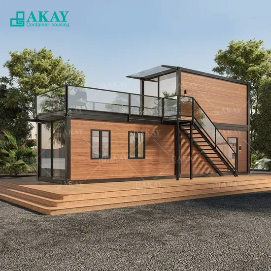 Luxury 2 Bedroom Modular Flat Pack Container House Living Container House Container Prefabricated House