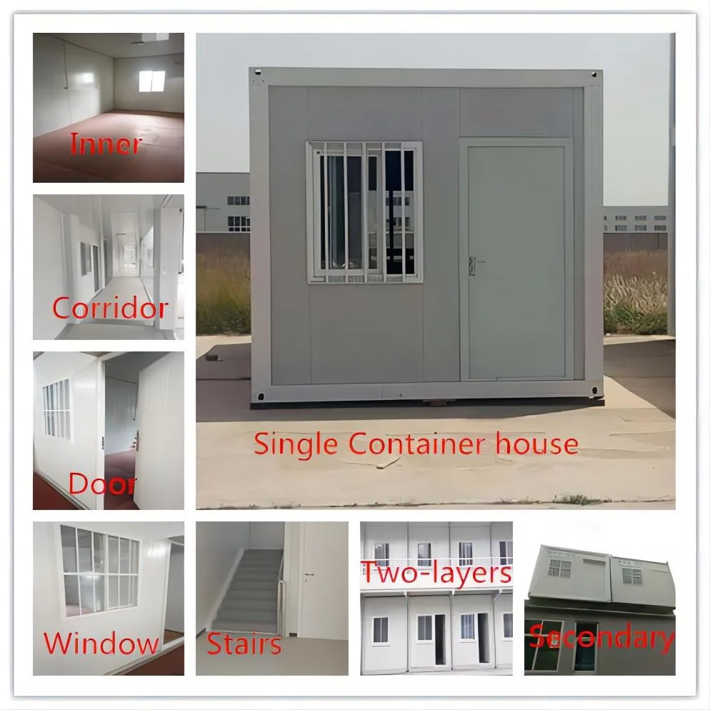 Fast Build Detachable Flat Pack Modular House Cheap Camping Small Tiny Prefab Modular Container House