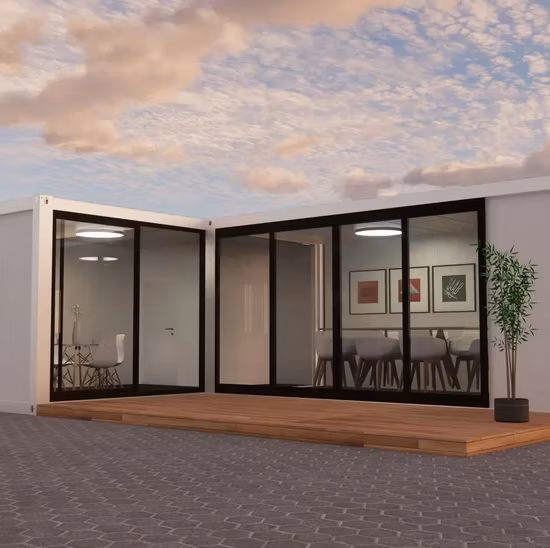 Custom 20FT Flat Pack Container House with Bathroom for Sale