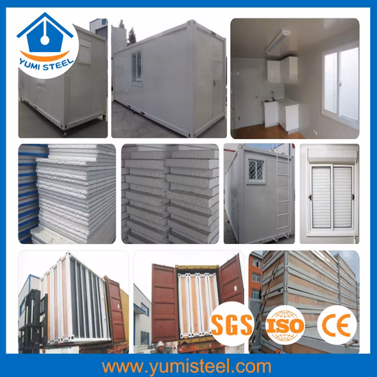 Multiple Prefab Flat Pack Containers Houses for Offices/Refuges/Stores