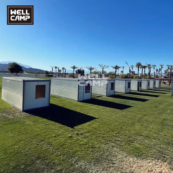 Rcep 4 Minutes Fast Install Prefab Portable Movable Mobile Economic Expandable Modular Flat Pack Prefabricated Folding Container House