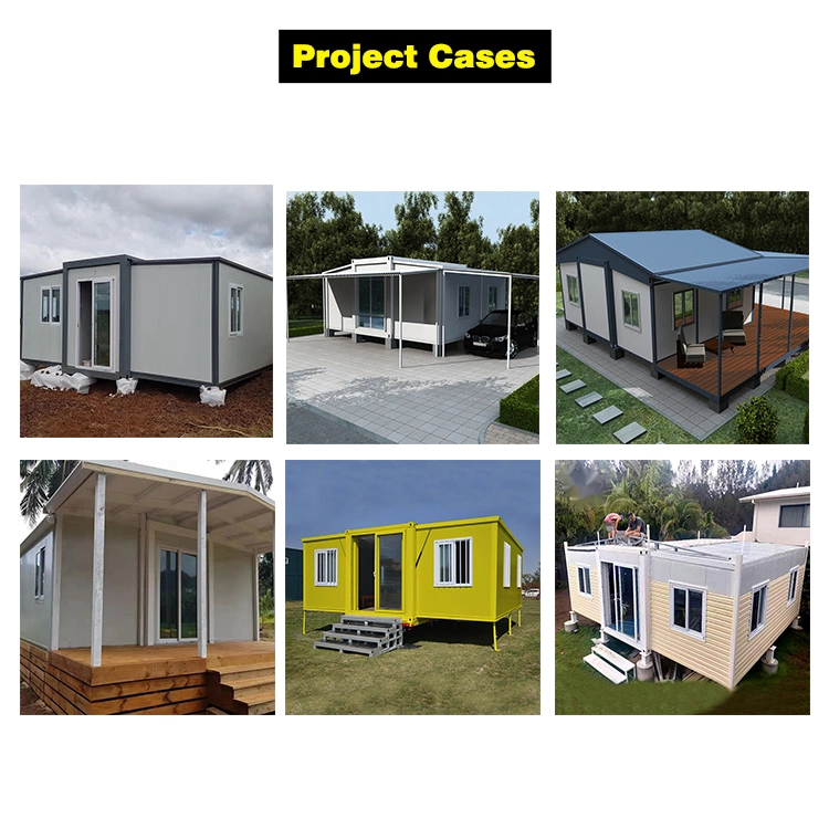 China Luxury 20/40FT 2 Bedroom Modular Steel Structure Prefab Mobile Shipping Expandable Container House Price for Prefabricated/Living