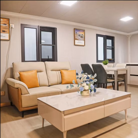 Prefabricated House Factory Price Flat Pack Folding Wooden Building Shipping Tiny Luxury Home Toilet Office Portable Mobile Modular Prefab Container House