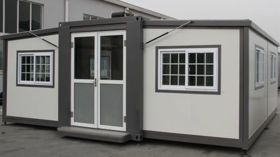 Prefabricated Steel Structure Building Prefab House Home Mobile Steel Frame Sandwich Panel Easy Quick Mstallation Modular Foldable Expandable Container House