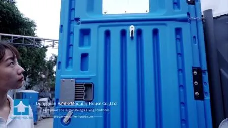 Prefabricated Bathroom Design Light Weight Small Size Chemical Portable Toilet