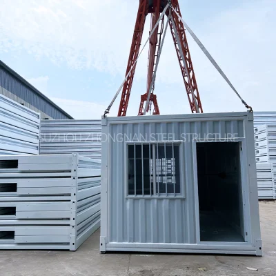 New Tiny Light Steel 20FT Corrugated Folding Container House Complete Prefabricated