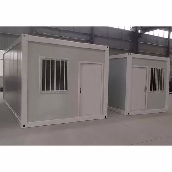 Sandwich Panel Prefabricated/Prefab Flat Pack Good Price Foldable Mobile Portable Expandable Luxury Shipping Container House for Single Apartment Steel Home