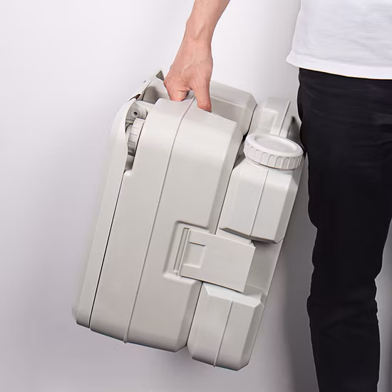 Seaflo New Product 10L Portable Chemical Toilet 20L Toilet Bowl for Caravan