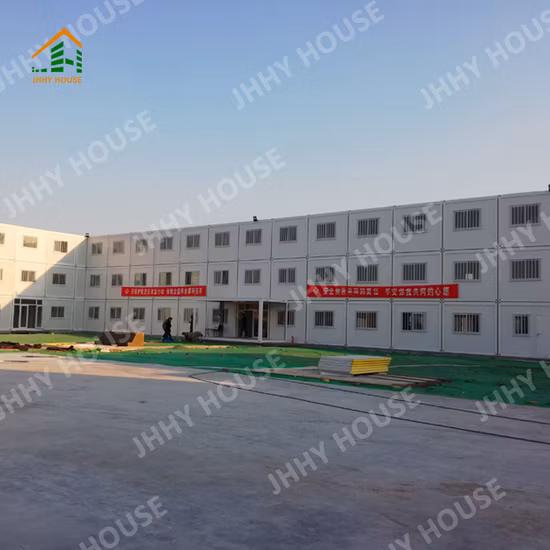 Fast Install Detachable Assembly Flat Pack Prefab Container House for Living House/Office Building/Accommodation/Dormitory/School/Hospital