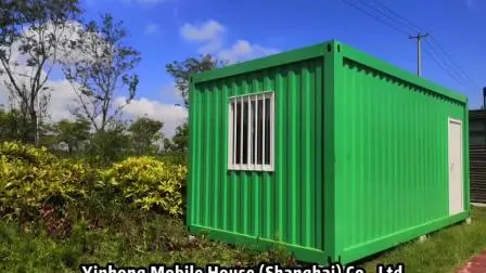 High Quality Steel Structure Prefabricated Building Container House with Corrugated Panels