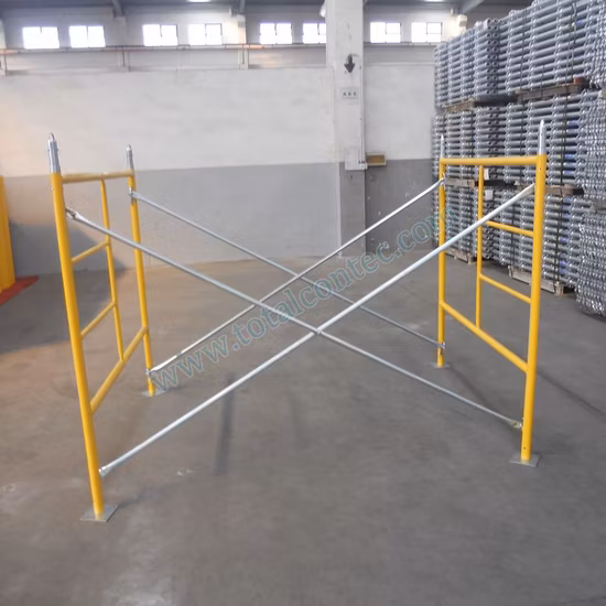 20% off American Standard Construction Powder Coated Frame Ringlock Scaffold for Sale
